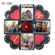 YO CHO Surprise Love Memory Explosion Box Creative Valentine's day Gift Box Anniversary Scrapbook DIY Photo Album Birthday Gifts 2024 - buy cheap