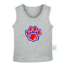 Camiseta sin mangas con estampado de pata de gato salvaje, famosa llamada por NIA, diseño de la República de California, Baby Tank para recién nacidos, ropa de algodón para niños 2024 - compra barato