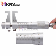 25-50mm Inside Micrometer Caliper Gauge Inside Micrometer For Inside Measurement 0.01mm Metric Carbide Ratchet Screw Gauge 2024 - buy cheap