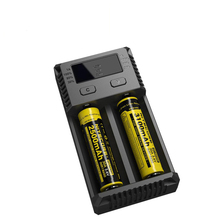 Новинка, зарядное устройство NITECORE i2 Intelli, умное зарядное устройство для литий-ионных/IMR Nicd аккумуляторов 16340 10440 AAA 14500 18650 26650 2024 - купить недорого