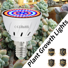 Lâmpada led gu10 para plantas, lâmpada led para aquário e27 e14 4w 6w 8w b22, lâmpada para cultivo de estufa 220v tenda interna gu5.3 2024 - compre barato