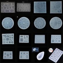 1PC Pendant Craft DIY Transparent UV Resin Liquid Silicone Combination Molds For DIY Making Finding Accessories 2024 - buy cheap