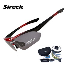 Sireck-gafas de sol polarizadas TR90 para hombre y mujer, lentes de sol deportivas para ciclismo, senderismo, pesca, Anti-UV, 5 lentes 2024 - compra barato