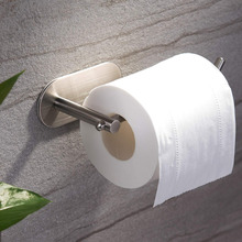 ZUNTO-soporte de papel higiénico de acero inoxidable 304 cepillado para baño, cocina, portarrollos de baño, palo en la pared 2024 - compra barato