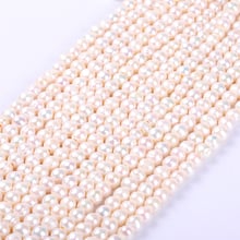 1pack/lot A quality hole 3mm 10-11mm round Thread punch natural fresh water pearl beads jewelry making for necklace bracelet 2024 - buy cheap