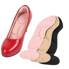 New 3 Colors Comfortable Non-Slip 2 in 1 Heel Cushion Inserts Heel Shoe Pads Women Heel Pads Non-Slip Insole Foot Care Tool 2024 - buy cheap