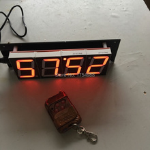 wireless clock real life escape room game props 4 Countdown timer digital clock  with remote controller 2024 - buy cheap