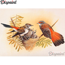 Dispaint Full Square/Round Drill 5D DIY Diamond Painting "Animal bird" Embroidery Cross Stitch 3D Home Decor A12319 2024 - buy cheap