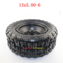 Lightning shipment 13X5.00-6  tire snow plow tires butterfly flower tires 13 * 5.00-6 inch beach tires 2024 - buy cheap