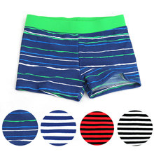 Striped Swimming Trunks Boys Nylon Bathing Suit Children Swim Shorts Baby Boys Beach Pants Swimwear Kids Swimsuit 3-8 Years 2024 - buy cheap