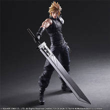 HOT Final Fantasy VII Cloud Strife Edition 2 Action Figure PVC 27CM 10.63" Anime game TOY GIFT for friends Doll Model Collection 2024 - buy cheap