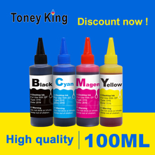 Toney King 100ml Printer Dye Refill Ink Kit For Canon PG 640 CL 641 Ink Cartridge Pixma MG3080 MG2980 MG2580S MG2580 MG2400 2024 - buy cheap