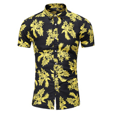 Summer New Casual Beach Hawaiian Shirt Men's Shirt Comfortable Fashion Print Men's Luxury Camisas Hombre Short Sleeve Shirt 7XL 2024 - buy cheap