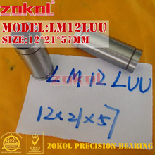 ZOKOL-rodamiento LM12 L UU, rodamiento alargado, 12x21x57mm 2024 - compra barato