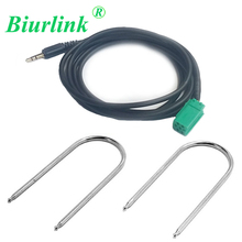 Biurlink-herramientas de extracción de Radio de coche, Cable adaptador de Entrada de Audio AUX para Renault Carminat, actualización de la lista, unidad principal de CD 2024 - compra barato