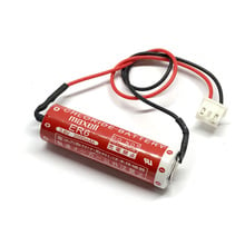 Новый Оригинальный Maxell ER6 3,6 V 2000mah литиевый ТИОНИЛХЛОРИД БАТАРЕИ для ПЛК-устройств с белой вилкой Сделано в Японии 2024 - купить недорого