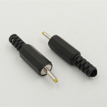 20pcs DC Power Male plug Connector 2.5mm x 0.7mm Adapter Plastic Handle 2024 - buy cheap