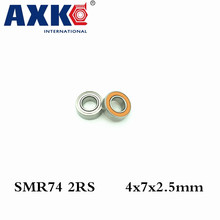 Axk 1pcs 4x7x2.5 Smr74 2rs Cb Abec7 4x7x2.5mm Stainless Steel Hybrid Ceramic Ball Bearing SMR74ZZ CB LD A7 AXK 2024 - buy cheap
