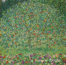 artwork of Gustav Klimt The Apple Tree art reproduction paintings handmade High Quality 2024 - buy cheap