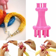 Sewing Tool Plastic Topping Knitter Knitting Spool Loom Needle Hook Scarves Straps Making Craft Machine Sewing Accessories 2024 - buy cheap
