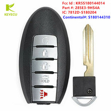 Reemplazo de tecla inteligente keyeco Fob 5 botón 433,92 MHz ID47 para Nissan Altima, Maxia 2016-2018 Fcc # KR5S180144014 número: 44310 2024 - compra barato