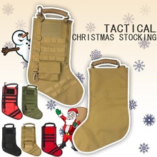 CQC Molle Christmas Tactical Stocking Magazine Dump Drop Pouch Military Outdoor Hunting Storage Bag Xmas Gift Socks Pouch 2024 - buy cheap
