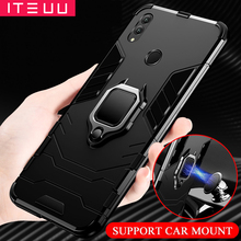 ITEUU Finger Ring Kickstand Armor Case for Huawei Honor Note 10 Cases Anti-knock Stand Back Cover For Honor Note10 2024 - buy cheap