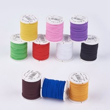 10roll/bag 1mm Elastic Cord for Hair Tie Head Jewelry Decoration DIY Making Material Supplies, Mixed Color, 5m/roll 2024 - buy cheap