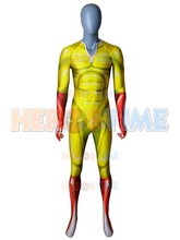 One Punch Man Dyesub Printing Cosplay Costume Spandex Zentai Bodysuit halloween costumes Jumpsuit 2024 - buy cheap