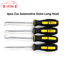VSTM 4pcs Car Automotive Extra Long Hook And Pick Set O-Ring Seal Remover Craft Tool 2024 - buy cheap