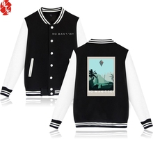 No Man's Sky Printed Baseball Jackets for Women/Men Fashion Long Sleeve Jackets 2018 Game Trendy Casual Clothes Plus Size 2024 - buy cheap