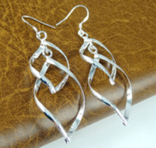 Wholesale  fashion jewelry ,M925 Silver color earrings  . Nice Jewelry. good quality   FE0075 2024 - buy cheap