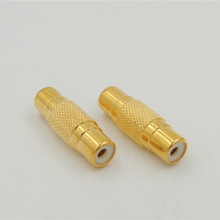 5PCS Gold plated RCA AV Audio Video Female to Female jack socket Coupler connector Extension 2024 - buy cheap