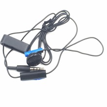 Сменные наушники для контроллера Sony PS4 PlayStation 4, игровая гарнитура с зажимом для наушников 2024 - купить недорого