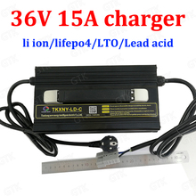 Lifepo4-cargador inteligente de iones de litio, 36v, 15A, LTO, plomo y ácido, 10S, 42V, 12s, 43,8 v, LTO, 15A, 15S, 54,8 V, 15A 2024 - compra barato