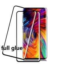 Полный Клей S10e защита экрана Полный Клей S10 Plus стекло 6D для Samsung Galaxy S10e S8 S9 plus Note 8 note9 закаленное стекло 2024 - купить недорого