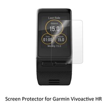 3* Clear LCD PET Shield Film Screen Protector Cover for Garmin Vivoactive HR 2024 - buy cheap