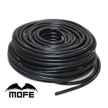 Mofe оригинальный стиль с логотипом mofe 100% силиконовый 5 м 4 мм вакуумный шланг силиконовый шланг черный 2024 - купить недорого