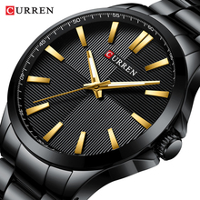 2019 Men Watches Luxury Brand Stainless Steel Fashion Business Mens Watch CURREN Wristwatch Man Clock Relojes Relogio Masculino 2024 - buy cheap