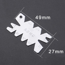 1PC Screw Thread Cutting Angle Gage Gauge Measuring Model Tool Stainless Steel Tools Punch Line Cutting Processing 2024 - buy cheap