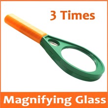 3 Times Straight Handle Toys Gift Hand-held Reading Glasses Magnifier for Old Man Children 3X Educational Magnifying Glass 2024 - buy cheap