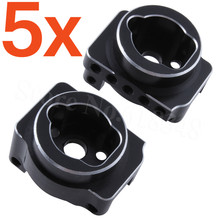 5 Pairs Aluminum Rear Portal Drive Axle Mount Replacement of 8256 for TRAXXAS Trx-4 1/10 RC Crawler Car Kit 2024 - buy cheap