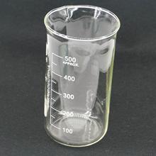 500ml Tall Form Beaker Chemistry Laboratory Borosilicate Glass Transparent Beaker Thickened with spout 2024 - buy cheap