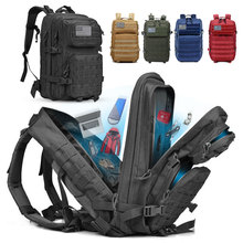 50L Capacity Military Tactical Backpack Men Army Large Bag Hiking Camping Rucksack Hunting Outdoor Waterproof Travel Backpack 2024 - buy cheap