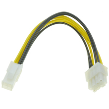 8 Pin Male to 4 Pin Female ATX Power supply Cable Computer CPU P4 to P8 Extension Conversion EPS Cable 2024 - buy cheap