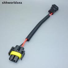 shhworldsea 10pcs H8 H11 Wiring Harness Socket Connector Cable Plug Adapter for HID LED Foglight Head Light Lamp Bulb Led Light 2024 - buy cheap