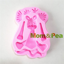 Mom & Pea-molde de silicona de animales para decoración de tartas, Fondant, 3D, jabón, grado alimenticio, envío gratis, 1363 2024 - compra barato