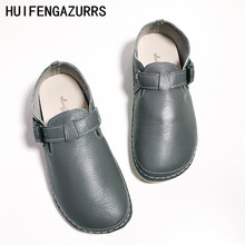 Careaymade-zapatos de cuero genuino, calzado informal de suela plana, cómodo, de estilo nuevo, hecho a mano 2024 - compra barato