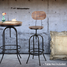 IKayaa барный стул, мебельные инструменты, промышленный барный стул, современный Регулируемый поворотный барный стул, кухонный обеденный стул 2024 - купить недорого