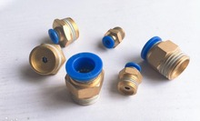 5pcs Pneumatic Fittings Connectors PC10-01 PC10-02 PC10-03 PC10-04 quick joint pipe J-head Fittings Copper Part for 10mm tube 2024 - buy cheap